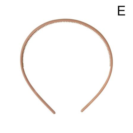 1x Hårband Matt Texture Modell Standardstorlek Pannband Ej Squee