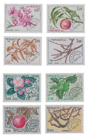 Monaco 1982-1983 - YT PO 74-81 - Postfrisk