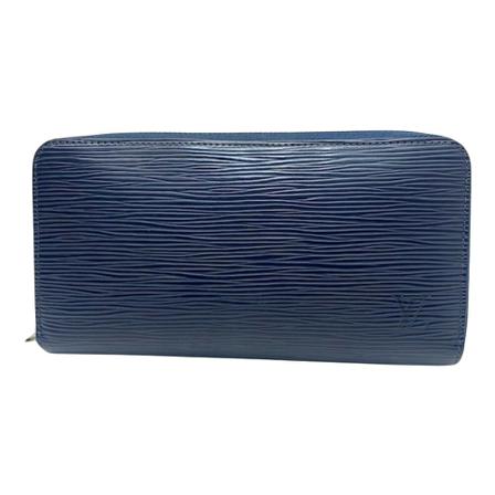 Louis Vuitton Vintage, Wallets & Cardholders Blauw, Heren, Maat:ONE Size