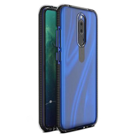 Huawei Mate 20 Lite Transparent Skal - Bumper Svart Svart