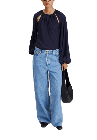 Stylein Maggiore Blouse Blusar Dam Blå S