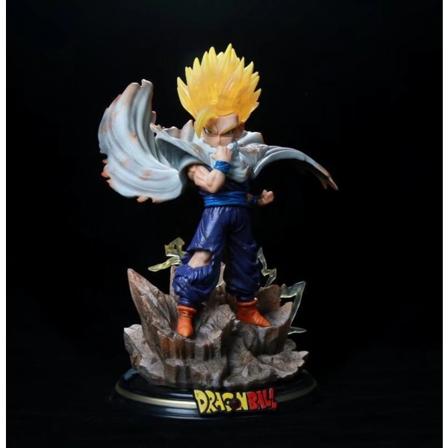 25cm Dragon Ball Figurer Spirit Bomb Sou Goku Anime Figurer Super Saiya Actionfigur Model Pvc Statue Dukkesamling Legetøj Gave-Yvan(5)
