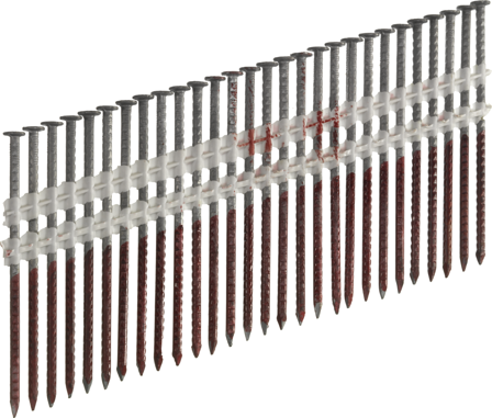 Senco HB59ASB4W Spiker 17° UNDERBÅNDET, HUGGET VFZ 3,1 x 90 mm, 500-pakning, Innfesting