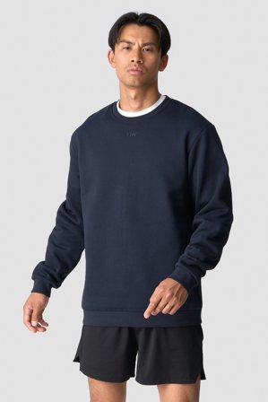 ICANIWILL - Everyday Crewneck Men Navy - Heren - sportkleding van ICIW