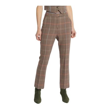 Veronica Beard, Straight Trousers Szary, Kobieta, Rozmiar: S