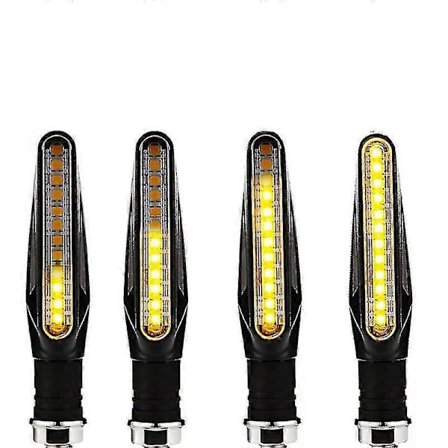 Motorsykkel Blinklys Innebygd Relé 12v Blinklys Motorsykkel Led Flytende Vann Blinklys Moto Indikator Blinklys Tilbehør
