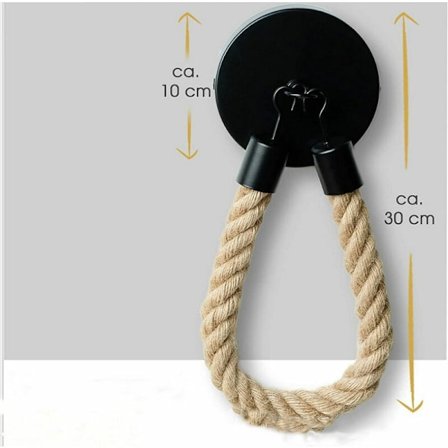 Toiletpapirholder uden boring, Vintage Toiletpapirholder,