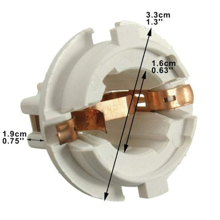 4 kpl auton takavalon polttimon pidike 63216943036 7-sarjaan X3 X5 E53 E38 E65 E70 E83 F25 2000-2016