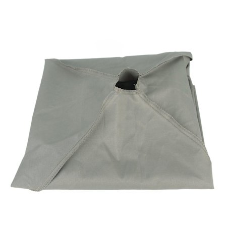 Utesolskjerm Parasollduk Polyester Parasoll Solbestandig Regntålig Stoff Hage Terrasse Parasoll Toppdeksel