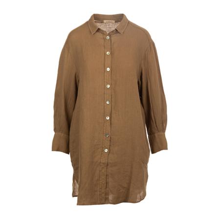 40Weft Shirt , Bruin , Dames , Maat: M