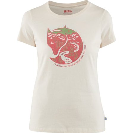 Fjällräven Arctic Fox T-Chemise S - female - Chalk White - T-Chemises & tank Hauts