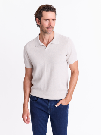 Carlo strikket polo