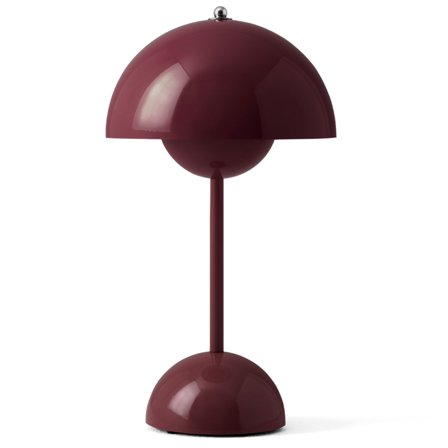 &Tradition Flowerpot VP9 portabel bordslampa, dark plum' - 'Andtradition | Inredning > Lampor > Portabla lampor | Bagaren och Kocken