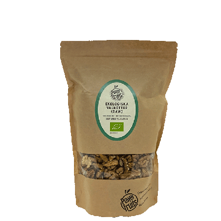 Powerfruits Økologiske Valnøtter 500 gram