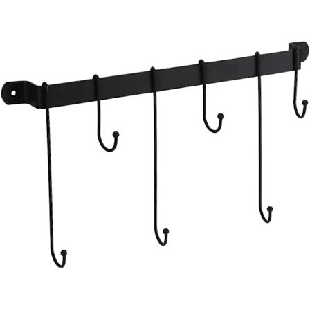 Kaffekop Stativ Holder 45cm Væghængt 8 Kroge