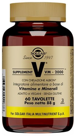 Solgar Supplement Vm 2000 60 Tavolette