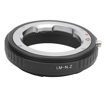 NEWYI LM‐Z Objektivadapterring für Leica LM Objektiv zur Montage an Nikon Z Mount Kameragehäuse