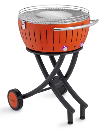 LotusGrill XXL Røykfri kullgrill Orange Ø60cm G600
