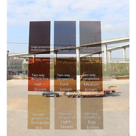 Brun Glasfilm Lys Mørk Te Interiør Vindue Dekoration Dobbelt Transparent Balkon Sticker Vinilo Adhesivo Para Muebles