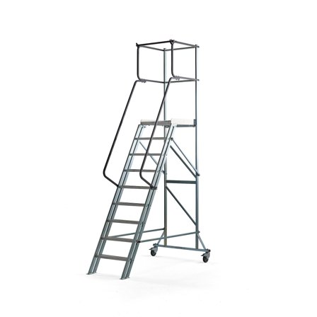 Arbeitsplattform ALOFT mit 9 Stufen, H 1800 mm