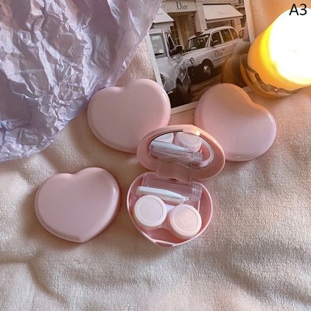 Travel Color Piilolinss Box for Eyes Tool Kit Women Girl He