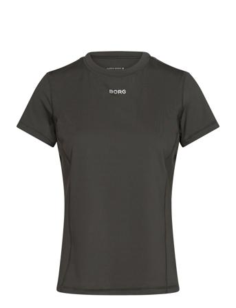 Borg Reform Slim T-Shirt Sport Women Sport Clothing Sports Tops & T-shirts Sport T-shirts Khaki Green Björn Borg