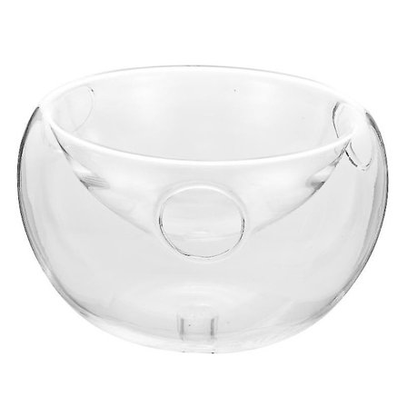 1 stk. Tør Is Kreativt Bordtøj Dobbelt Salat Transparent Skål Til Restaurant