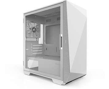 Zalman-Z1 Iceberg White-Stilig kabinett med sidepanel i herdet glass-Computer components-Ukategoriserte produkter
