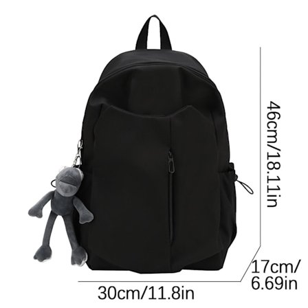 Ryggsäck Herr Casual Mode Trend Gymnasium Högstadiet Student Skolväska