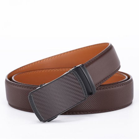 Herrebelte lærbelte for menn 35 mm bredt belte justerbart skjelettbelte for menn