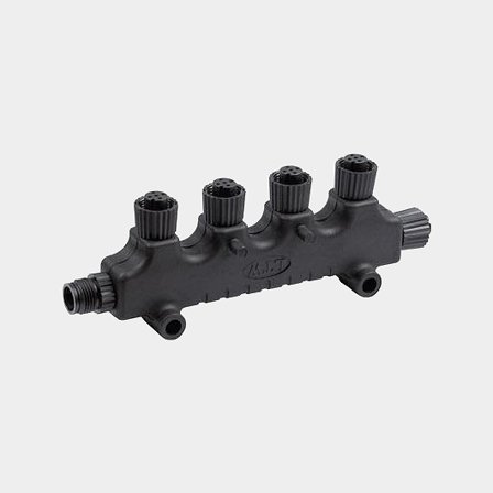 Trójnik NMEA 2000 (4-drożny) 1852 Marine, 1 męski + 5 żeńskich - Jachtowa