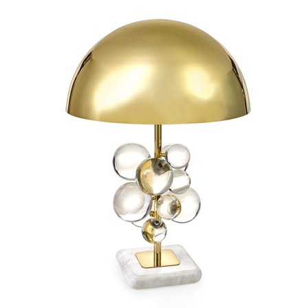 Jonathan Adler Bordlampe Globo Klar H63,5