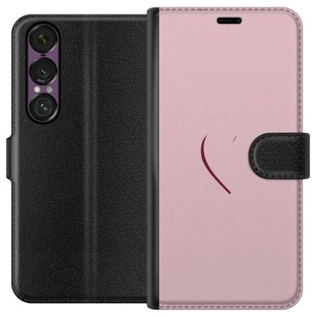 Yhteensopiva Lompakkokotelo Sony Sony Xperia 1 VII SoftPinkLove