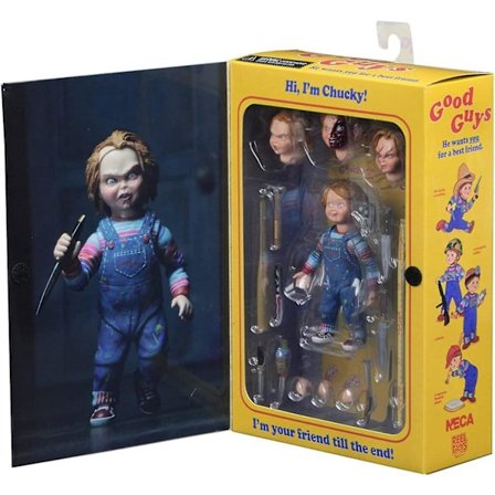 Chucky 42112 Actionfigur, flerfarget, 7 tommer (FMY)