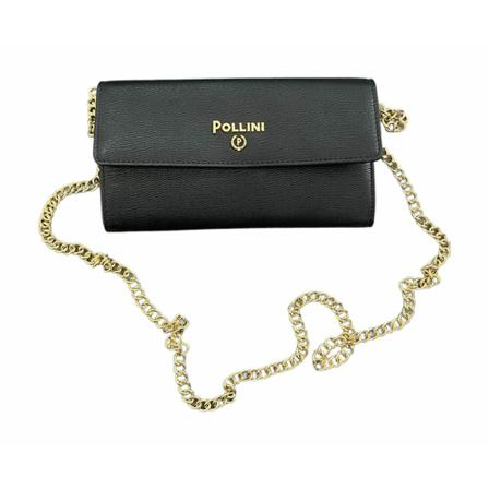 Pollini, Shoulder Bags Czarny, Kobieta, Rozmiar: ONE Size
