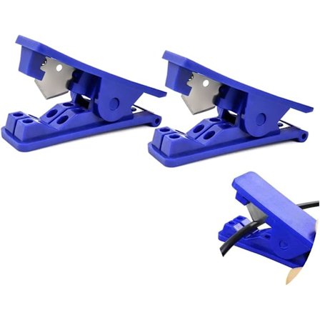 2 stk. Rørkutter, PVC-rørkutter Skrallekabelkutter Plastisk rørkutter for kutting av plastrør med utvendig diameter