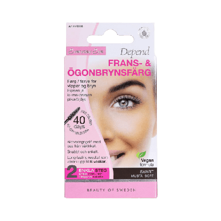 Depend Frans- & Ögonbrynsfärg Lösögonfransar färgning Dam Flerfärgad ONESIZE