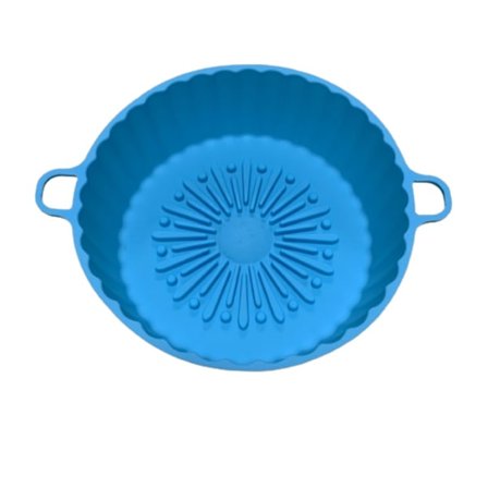 Airfryer Silikonform - Blå Air Fryer Korg