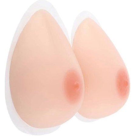 400g Selvklæbende Silikone Brystformer Falske Bryster Til Mastektomi Protese XXF Boris