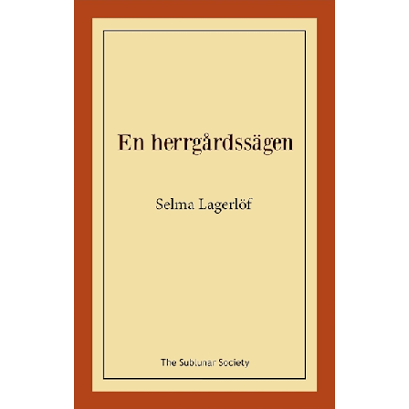 En herrgårdssägen 9789188999191