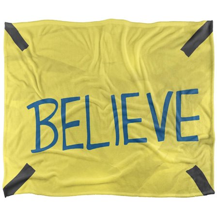 Ted Lasso Believe Filt En Storlek Flerfärgad