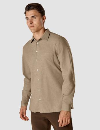 SHAPING NEW TOMORROW Casual Shirt Man's - Khaki - Small