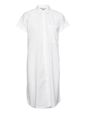 Dresses Light Woven Dresses Shirt Dresses Valkoinen Esprit Casual