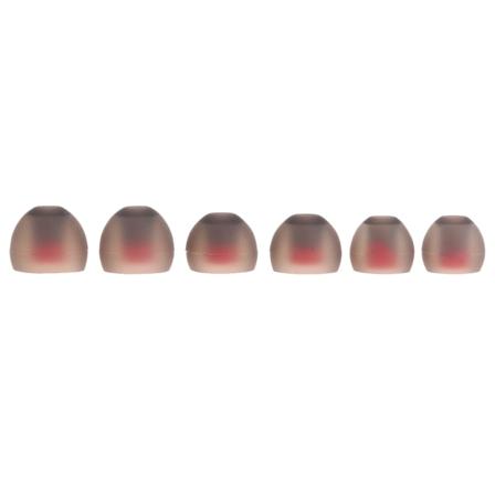 1 set 3 paria johdolliset Premium-vaihtosilikoniset korvanapit S/L M/L-korvakärkeille