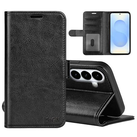 SiGN Wallet Cover for Samsung Galaxy S26 Plus - Black
