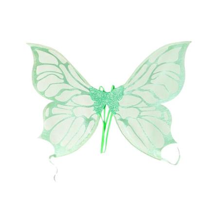 Fjärilsvingar för flickor Barn Fe Kostymvingar med Elas