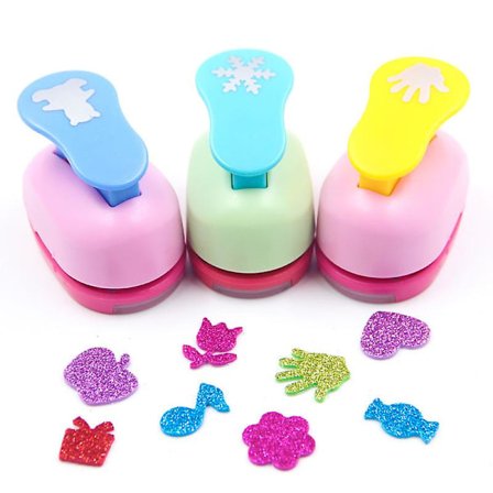 2023 - 3 stansar för runda hål, 2 tum, 1 tum, 5/8 tum, stans för hål, stans för skrotbok, hantverkspapper