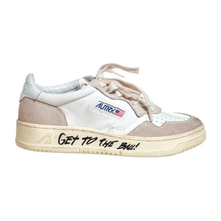 Autry LOW Draw Sneakers Hvid, Dame, Størrelse: 40 EU