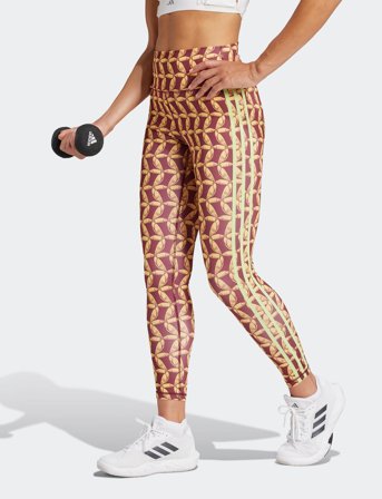 adidas Performance Farm Leggings - Purple - L