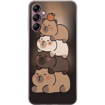 Kompatibel Mobilcover til Samsung Galaxy A14 5G Capybara Kawaii Sød Dyr Figur